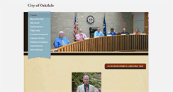 Desktop Screenshot of cityofoakdale.net